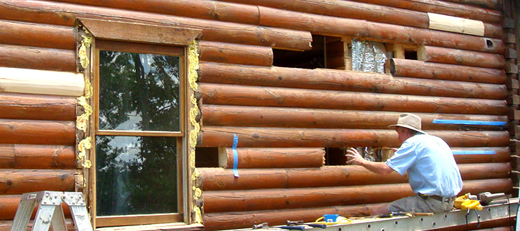 Log Home Repair Galax City, Virginia